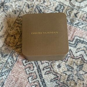 Genuine David Yurman Brown Jewelry Box
